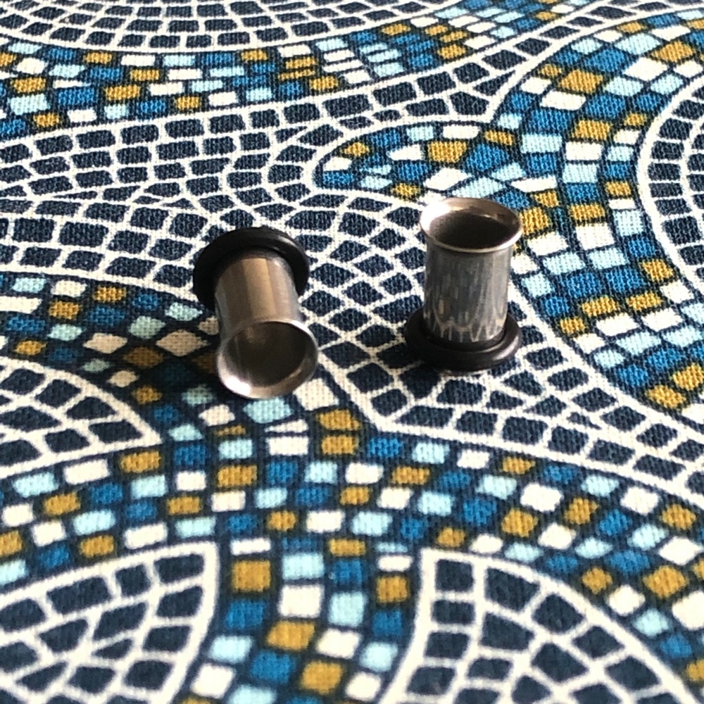 2g Stainless Steel Plugs Eyelets Gauges